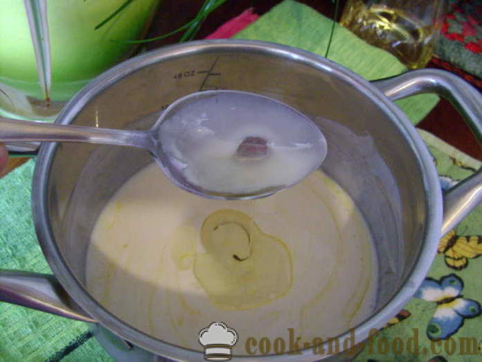 Raske tester på yoghurt uten gjær - hvordan å lage deigen på yoghurt for paier, trinnvis oppskrift bilder