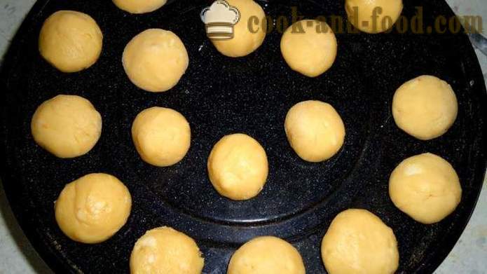 Apple shortbread cookies - hvordan å bake cookies med epler hjemme, steg for steg oppskrift bilder