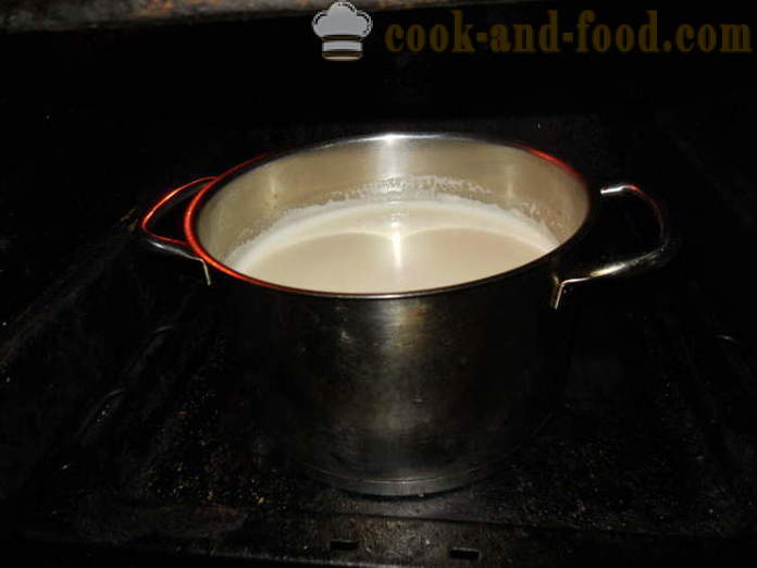 Deilig gryte laget fra ku råmelk og egg - som kokk i ovnen råmelk, en trinnvis oppskrift bilder
