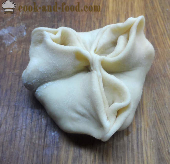 Hvordan forme dumplings trinnvis - oppskriften med et bilde