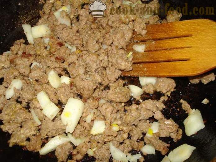 Pasta nautically med kjøttdeig - hvordan du koker pasta nautically med kjøttdeig, en trinnvis oppskrift bilder