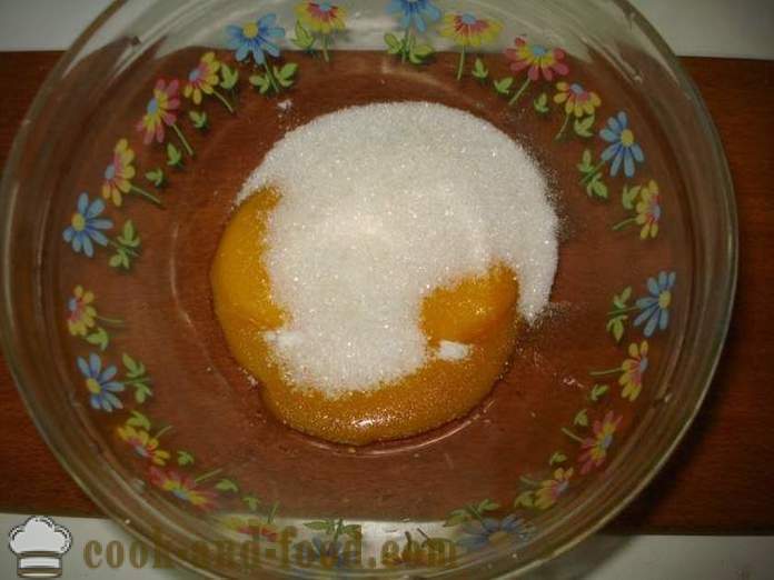 Vaniljesaus i mikrobølgeovnen - hvordan å koke vaniljesaus på eggeplommene, en trinnvis oppskrift bilder
