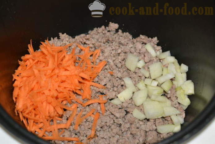 Ertesuppe med kjøtt - hvordan du koker ertesuppe i multivarka raskt, trinnvis oppskrift bilder