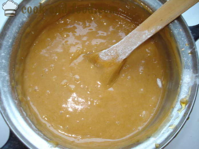 Ginger-honning deig for pepperkaker og pepperkakehus - hvordan å lage deigen til pepperkaker, trinnvis oppskrift bilder