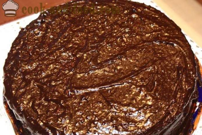 Julekake choux deigen Fiskebein - hvordan å lage en nyttårs kake laget av forvellede masser, en trinnvis oppskrift bilder