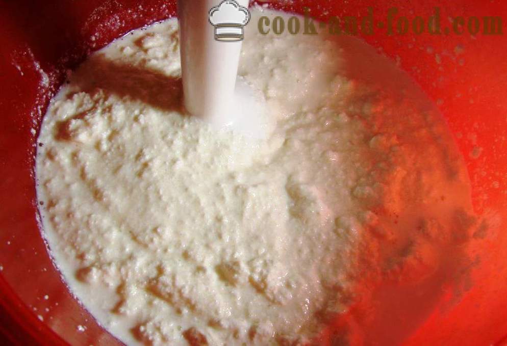 Cottage cheese gryte med semulegryn - hvordan å lage cottage cheese gryte i ovnen, med en trinnvis oppskrift bilder