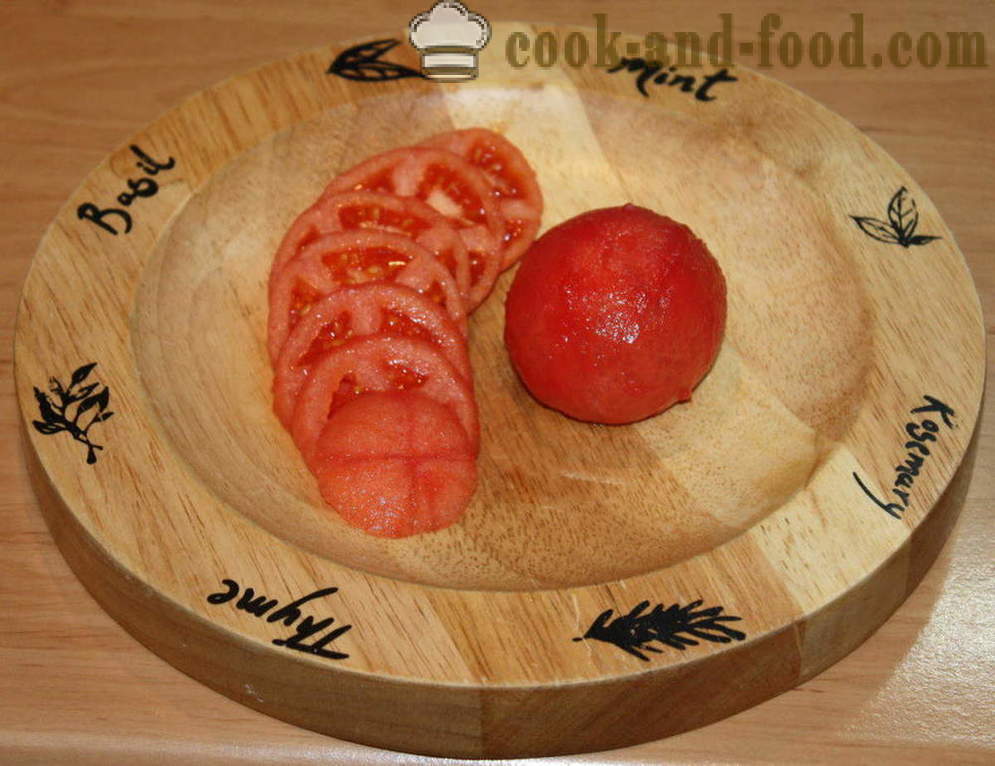 Kjøtt gryte med squash og tomater - hvordan å lage mat kjøtt gryte i ovnen, med en trinnvis oppskrift bilder