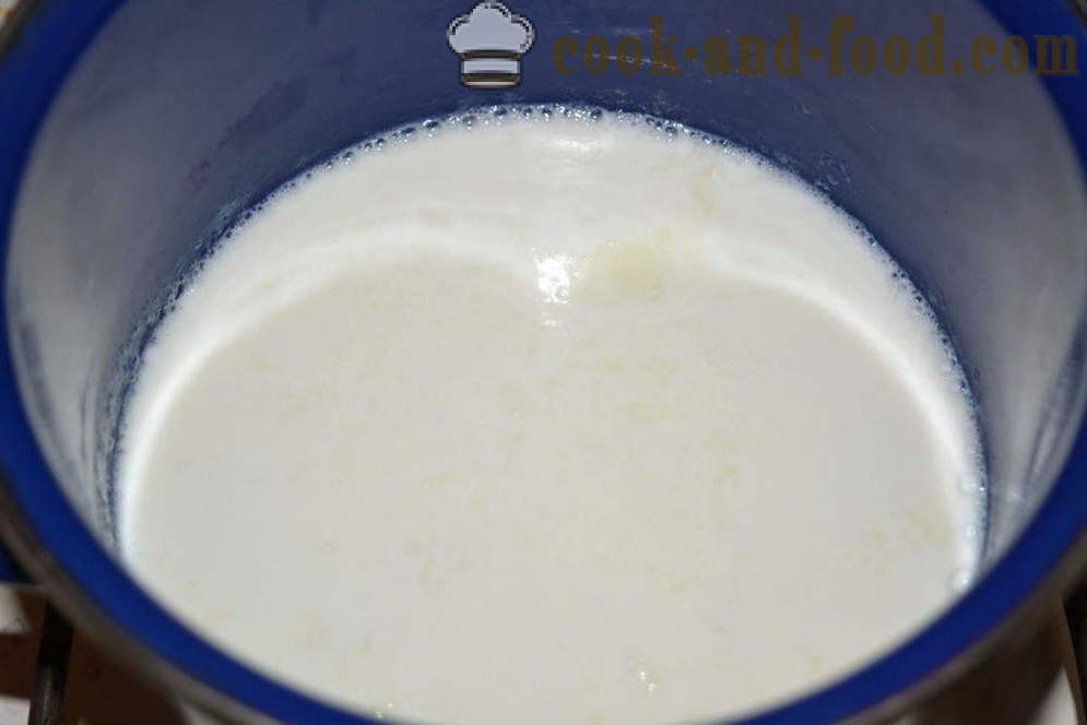 Melk vermicelli for barn - hvordan brygge melk nudler i pannen, en trinnvis oppskrift bilder