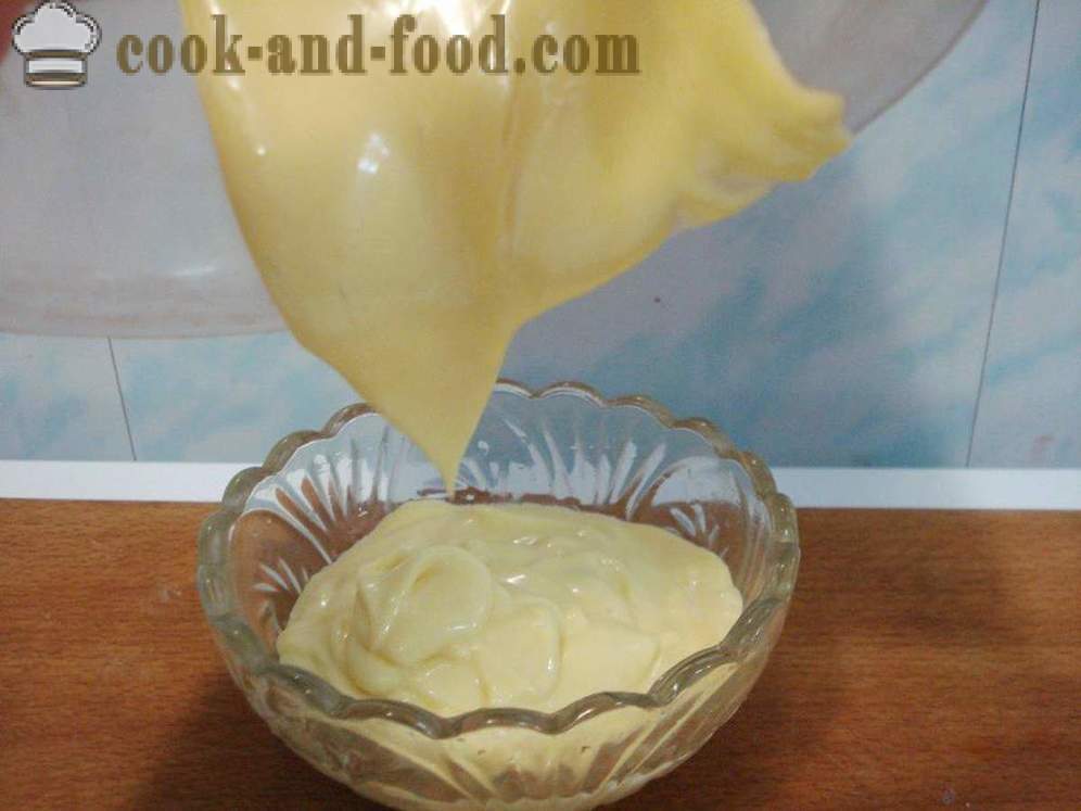 Hjemmelaget majones i en blender - hvordan å lage majones hjemme blender, en trinnvis oppskrift bilder