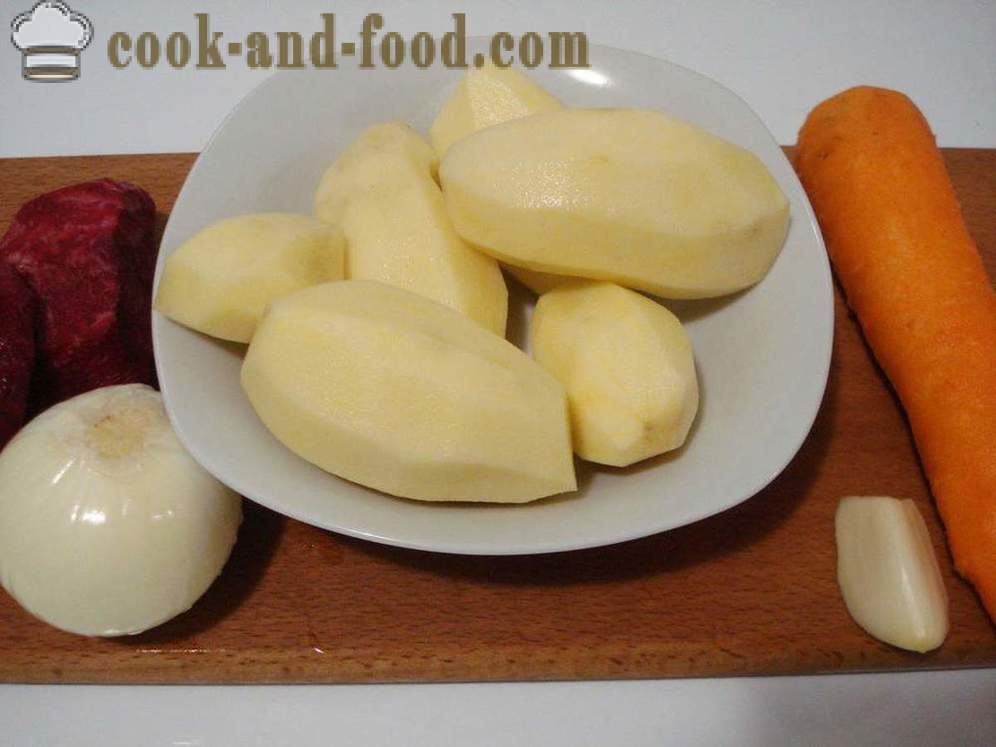 Klassisk grønnsaksuppe - hvordan å lage grønnsakssuppe, en trinnvis oppskrift bilder