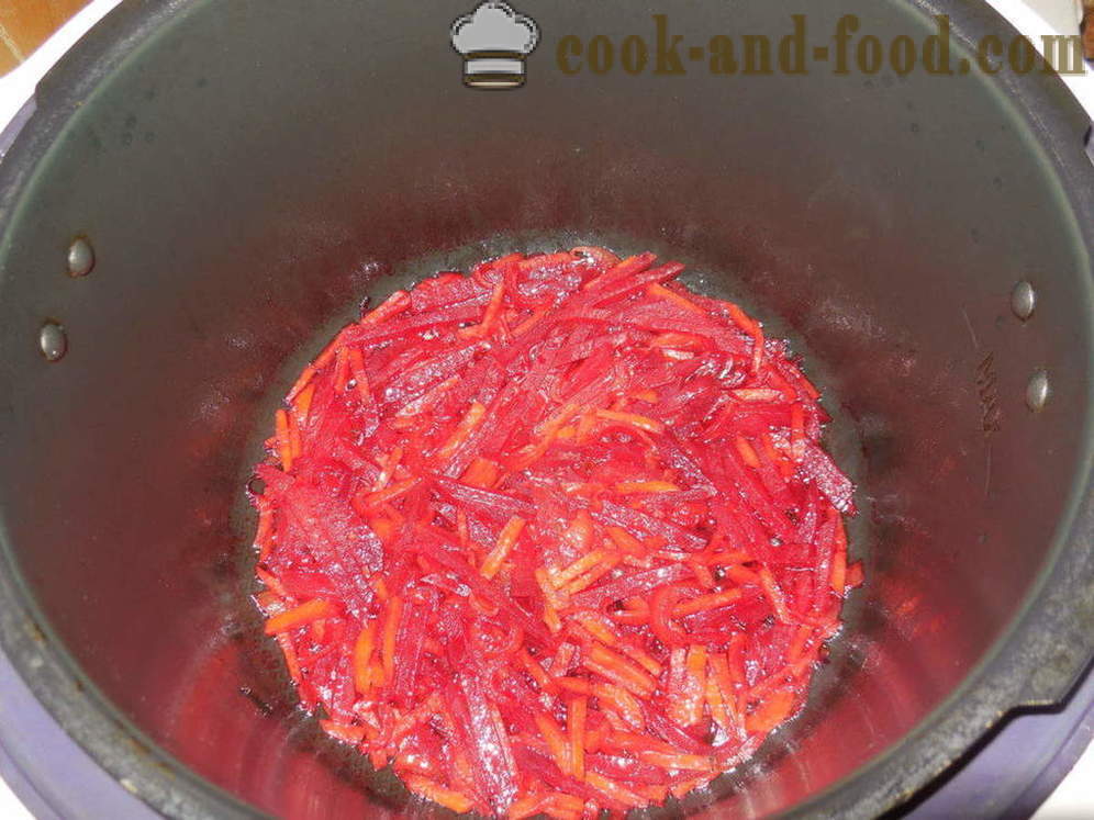 Grønnsakssuppe med sardiner i tomatsaus i multivarka - Hvordan koke grønnsakssuppe med ansjos, en trinnvis oppskrift bilder