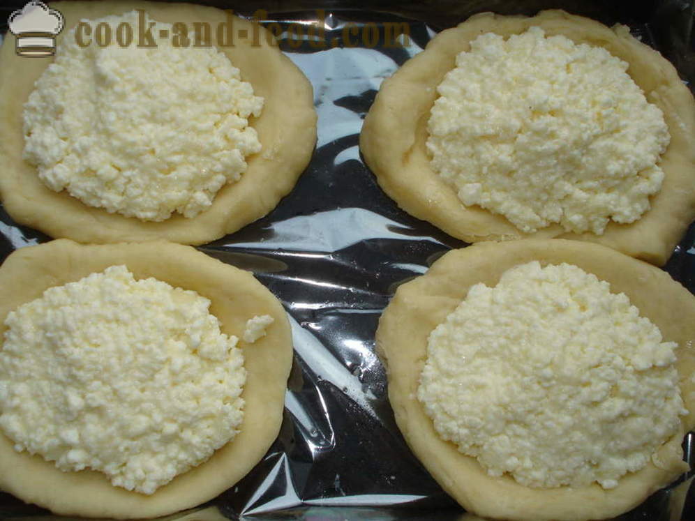 Ostekake med deigen i ovnen - hvordan å lage ostekake med cottage cheese, en trinnvis oppskrift bilder
