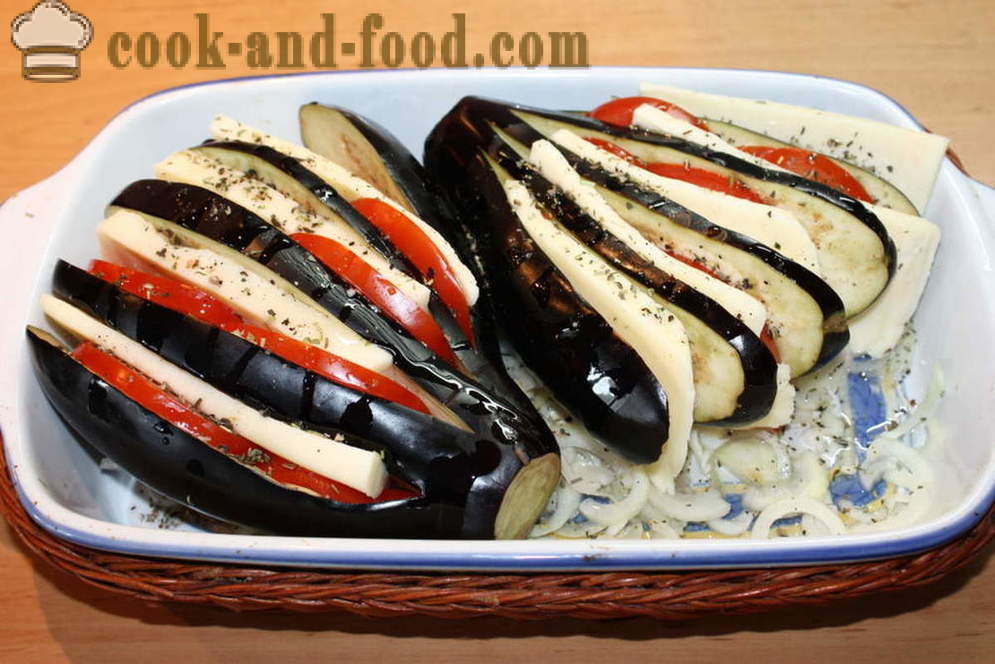 Ratatouille av aubergine i ovnen - hvordan å lage ratatouille, en trinnvis oppskrift bilder