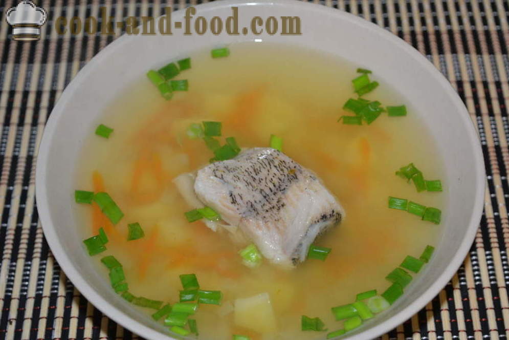 Deilig suppe fra gjedde i hjemmet - hvordan å lage fiskesuppe fra en gjedde, en trinnvis oppskrift bilder