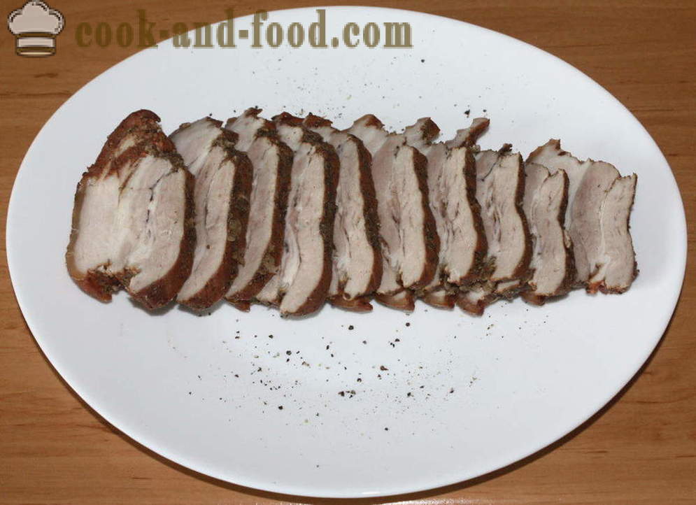 Bacon i løk skinn - hvordan å lage mat bacon i løk skinn, en trinnvis oppskrift bilder