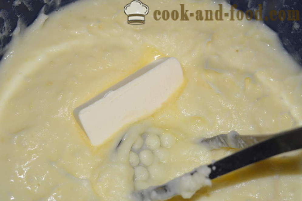Potetmos med melk og smør uten klumper - hvordan å lage en deilig potetmos, en trinnvis oppskrift bilder