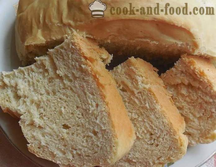 Hvordan bake brød, sennep hjemme - deilig hjemmebakt brød i ovnen - en trinnvis oppskrift bilder
