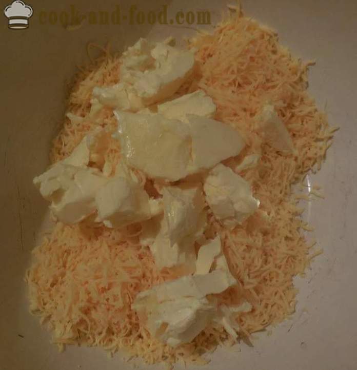 Saltet knekkebrød med ost i ovnen - hvordan å lage ost kjeks, oppskrift med bilde