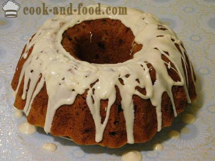Den mest delikate engelsk påske simnel Cake - hvordan å lage en kake uten gjær - steg for steg oppskrift bilder