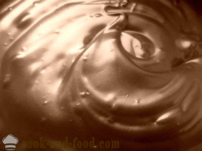 Sjokolade fløte og melk glasur - en god oppskrift på hvordan man lager sjokolade glasur