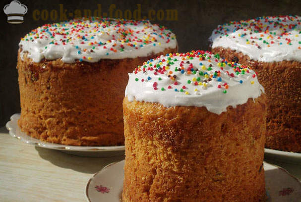 Sdobny søt kake med melk - den beste oppskriften for bakverk kake til påske