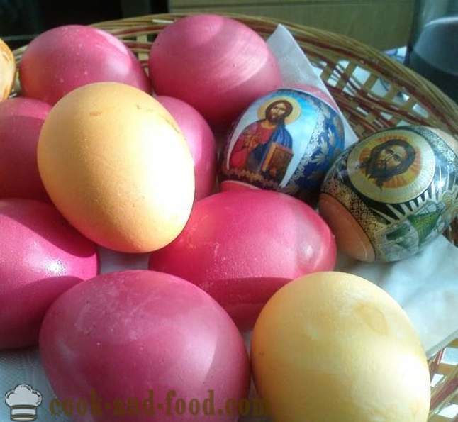 Malte egg eller Krashenki - hvordan å male egg til påske