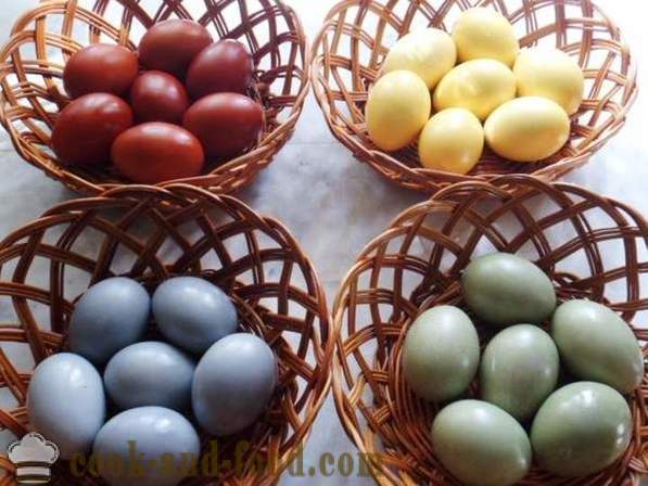 Naturlige fargestoffer for egg til påske - Hvordan lage en naturlig fargestoff hjemme