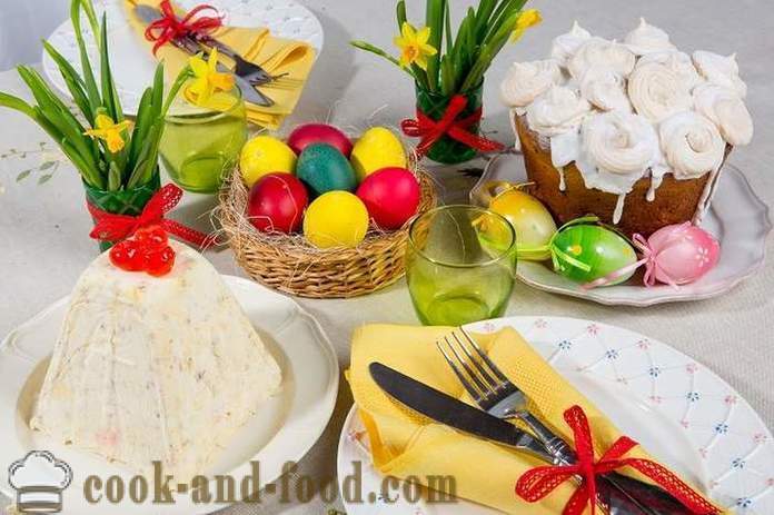 Kulinariske tradisjoner og skikker i påsken - påskebord i slavisk ortodokse tradisjonen