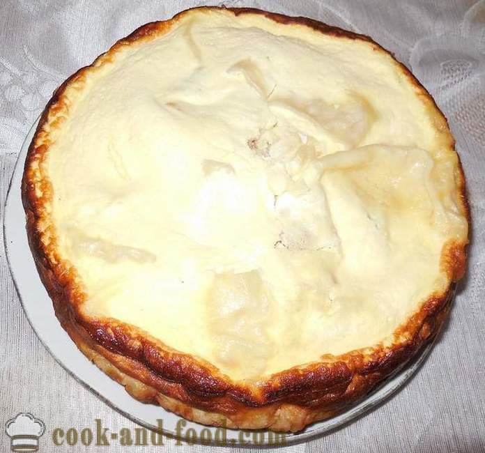 Pie av pitabrød med kremost - enkel og deilig pai pita i multivarka oppskrift med bilder.