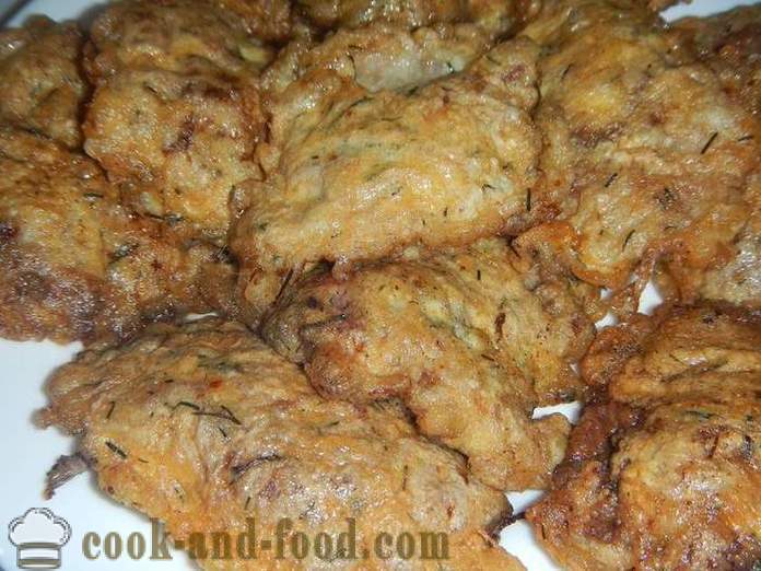 Koteletter kyllinglever - hvordan å lage koteletter fra leveren