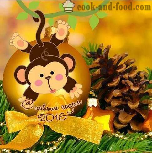 Desserter nyttår 2016 - Ferie desserter på Year of the Monkey.
