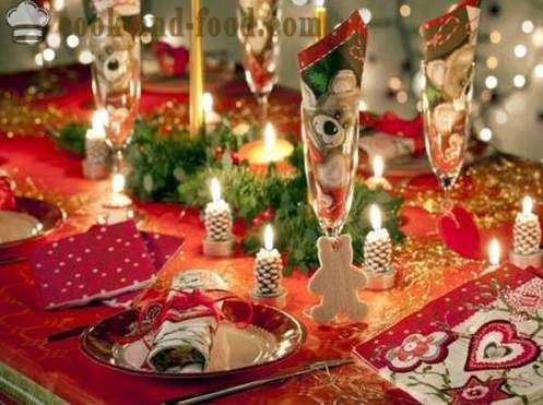 Jule Decor Ideas 2015 nyttårs innredning med hendene i Year of the Goat på den østlige kalenderen.