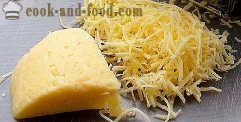 Sopp fylt med ost og bakt i ovnen. Enkle og deilige oppskrifter med bilder.