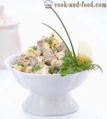 Salat: klassiske oppskrift, historie, komposisjon, Olivier, koke, salatingredienser.