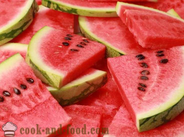 Hvordan velge en vannmelon? - video oppskrifter hjemme