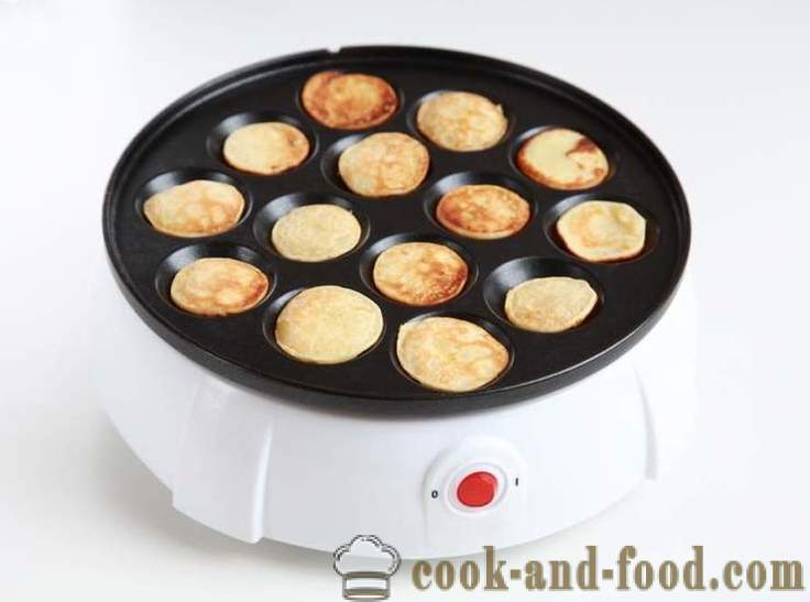 Velge en pan for baking pannekaker - video oppskrifter hjemme