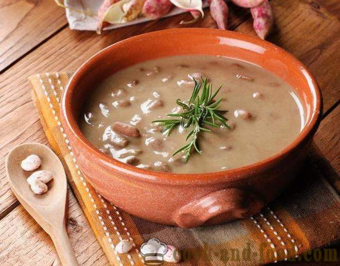Oppskrift forberedelse puré suppe bønne - video oppskrifter hjemme