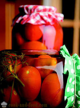 Tomater for vinteren: 5 oppskrifter innenlandske forberedelser - video oppskrifter hjemme
