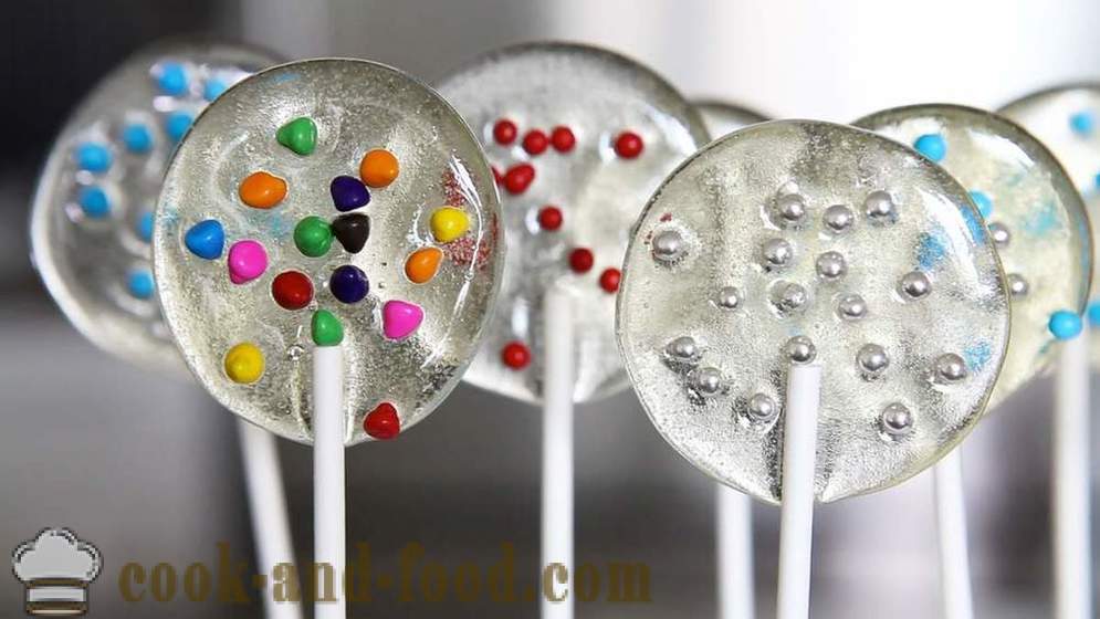 Oppskrift lollipops