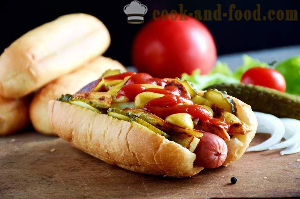 3 deilige hot dog piknik - video oppskrifter hjemme