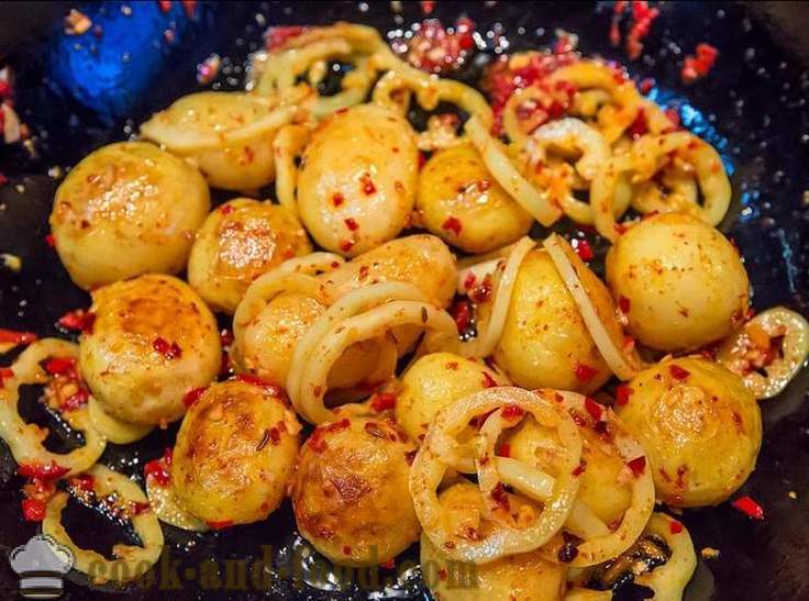 Bachelor middag: tre for originale retter nye poteter - video oppskrifter hjemme